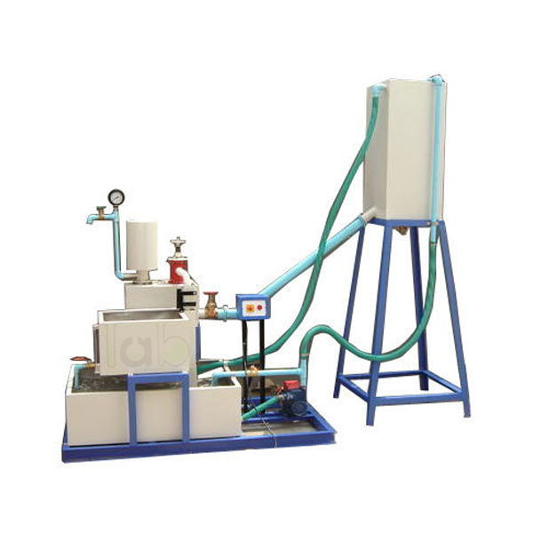 Hydraulic Ram Test Setup