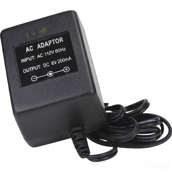 Power Adapter, 6V DC